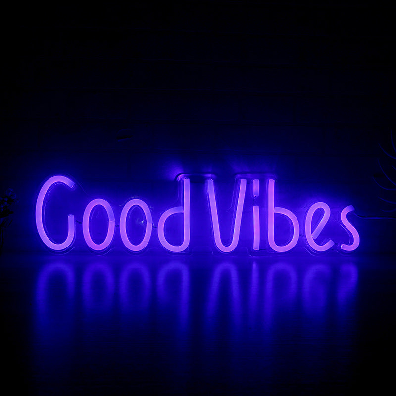 Aesthetic LED Neon Light Acrylic Back Panel – Room Decor Lamp for Bedroom & Gifts