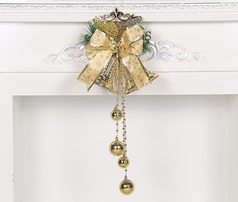 Christmas Tree Bell Ornament – Big Festive Bell Decor for Holiday Styling