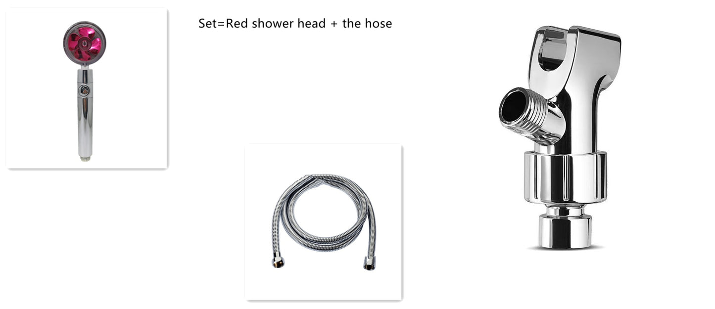 Luxury Rotating Shower Head – High Pressure, Water-Saving, Bathroom Upgrade