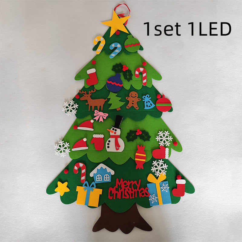 DIY Felt Christmas Tree That Sparks Holiday Cheer