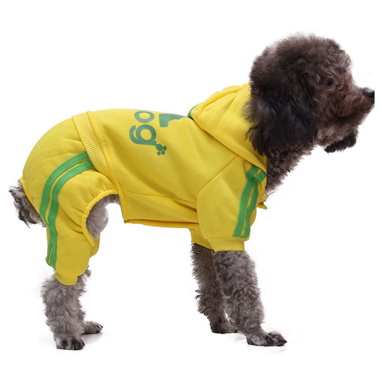 Cozy Pet Sweater Winter Jacket Plush Dog Cat Clothes Cute Button Warm Autumn Pet Outfit