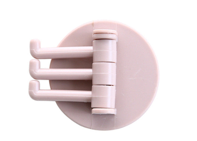 Kitchen & Bathroom Wall Hooks – ABS Nail-Free Adhesive Hooks for Storage & Organization