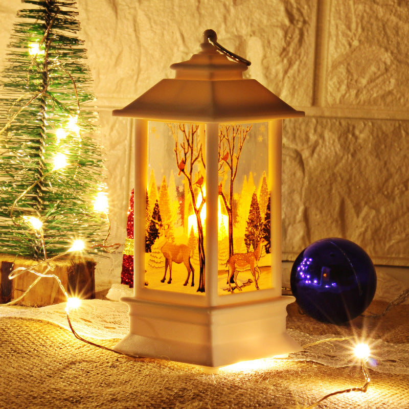 Santa & Snowman Lights – Instant Holiday Cheer at Home