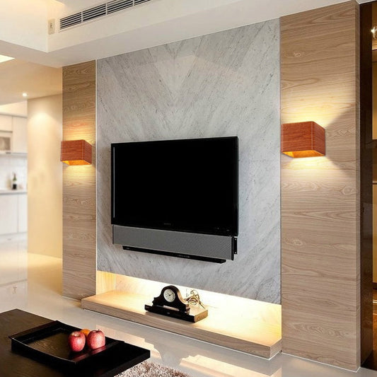 Minimalist LED Wall Light – Energy-Saving Indoor Square Lamp