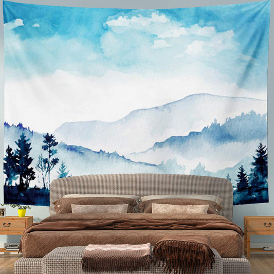 Printed Wall Tapestry – Aesthetic Boho Room Decor