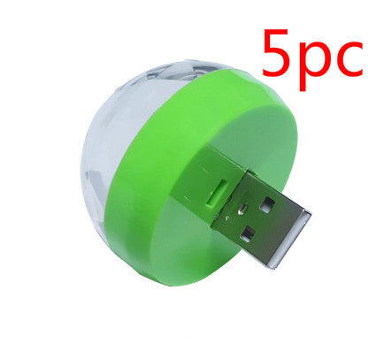 USB Disco Ball Light – LED Party Projector for DJ, & Home Decor