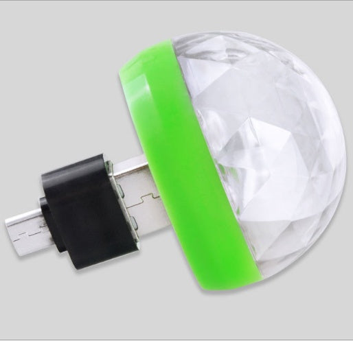 USB Disco Ball Light – LED Party Projector for DJ, & Home Decor