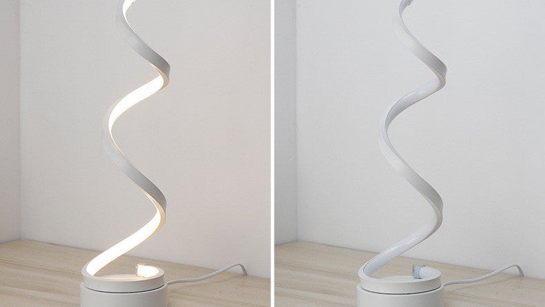 Aesthetic Table Lamp – Modern LED Night Light for Cozy Bedroom Decor