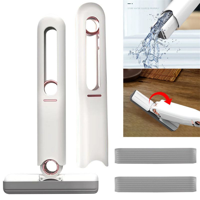Compact Cleaning Mop for Spills and Dust Anywhere