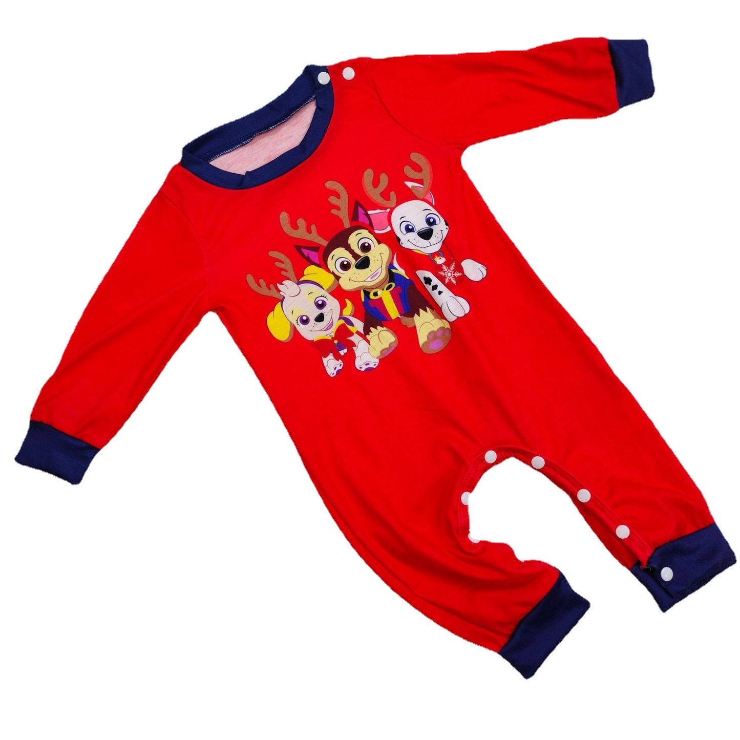 Holiday Family Matching Pajamas – Christmas Deer Plaid PJs Set for Couples, Adults & Kids