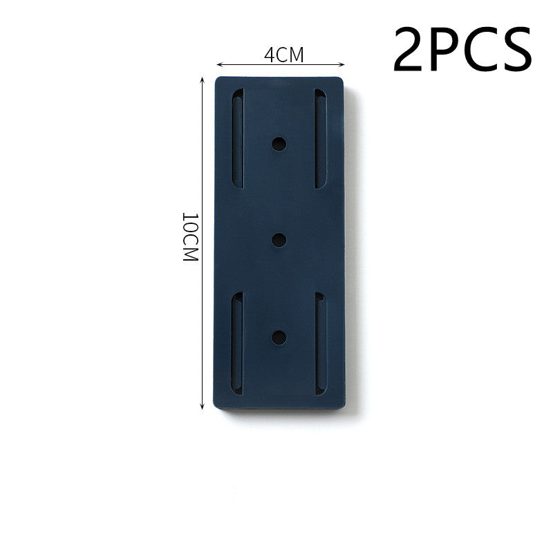 Self Adhesive Power Strip Holder – Wall Socket Organizer Cable Management Storage Rack