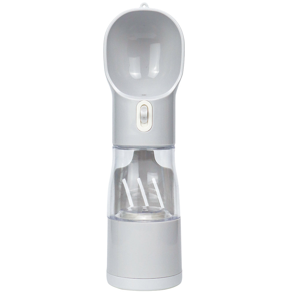 Portable Pet Water Bottle with Garbage Bag Holder – Dog & Cat Travel Mug