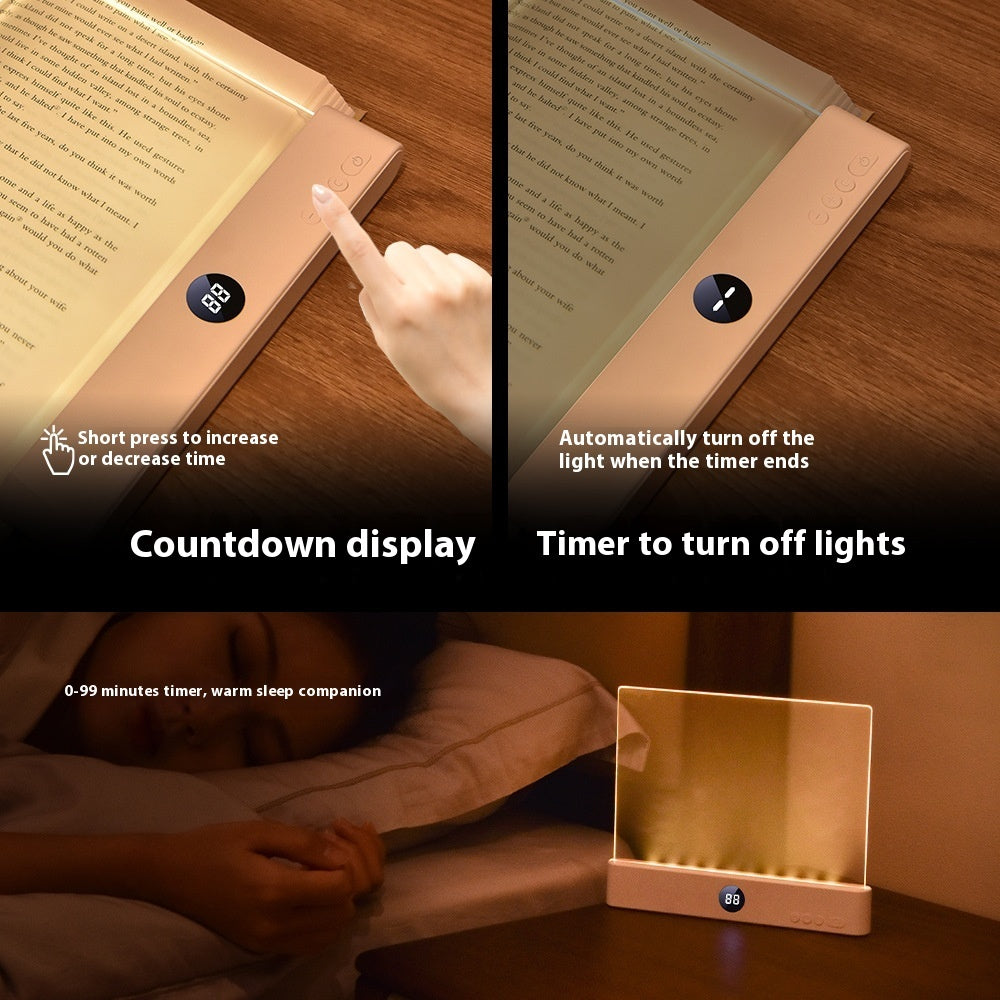 Rechargeable Clip-On LED Reading Light – Eye-Friendly Lamp for Books & Tablets