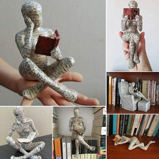 Reading Woman Statue – Graceful Art for Thoughtful Spaces
