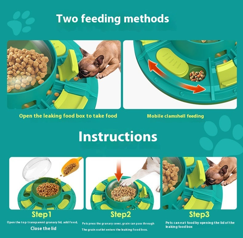Smart Dog Puzzle Feeder – Interactive Slow Eating Toy for Dogs