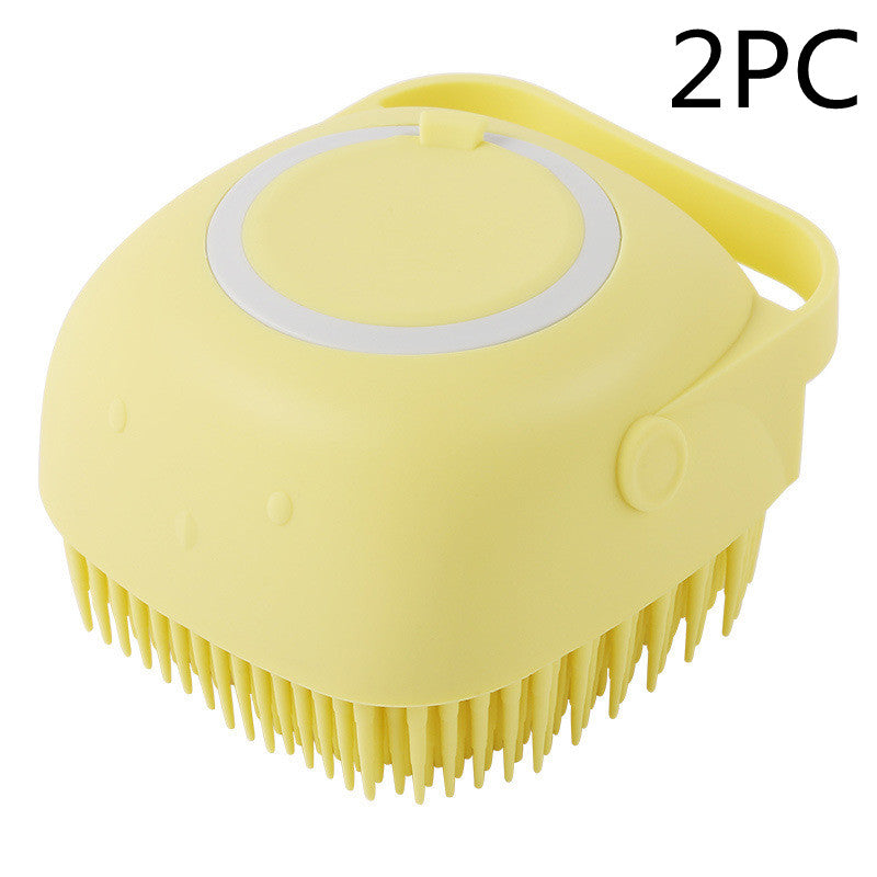 Silicone Dog Bath Gloves – Pet Grooming Brush & Massager for Cats & Dogs