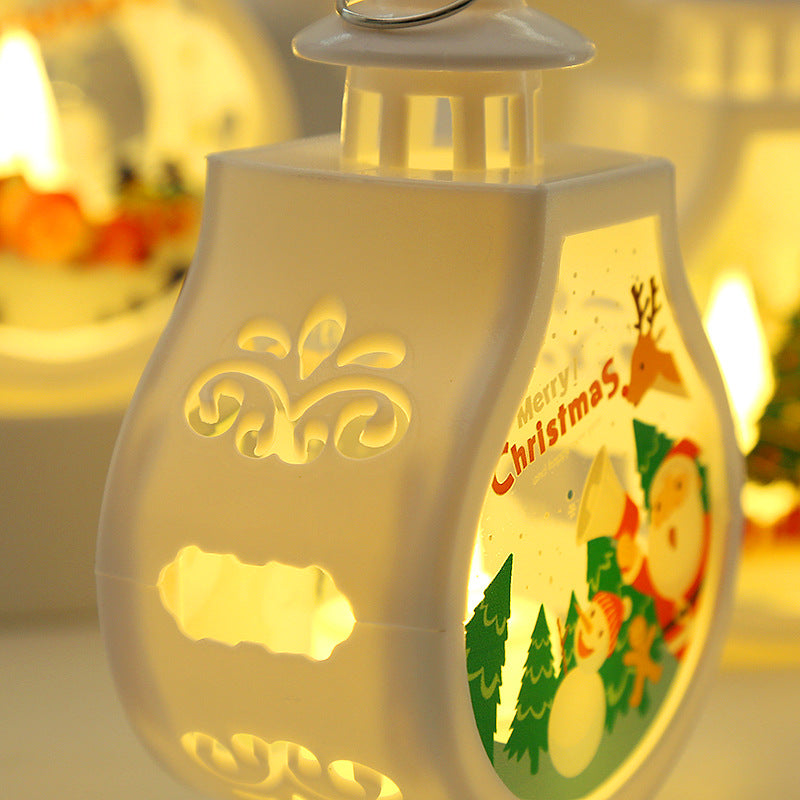 Christmas LED Candle Lamp Decoration – Romantic Holiday Ambient Light