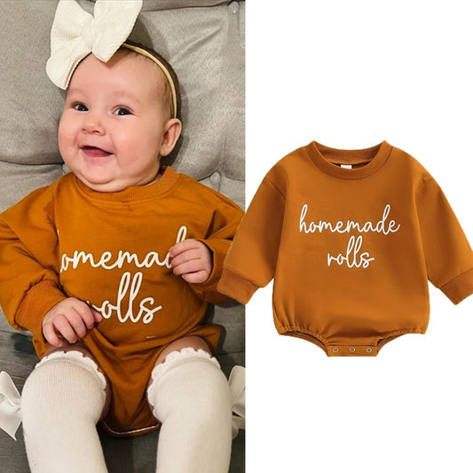 Toddler Thanksgiving Rompers – Soft & Comfy Kids Holiday Clothing