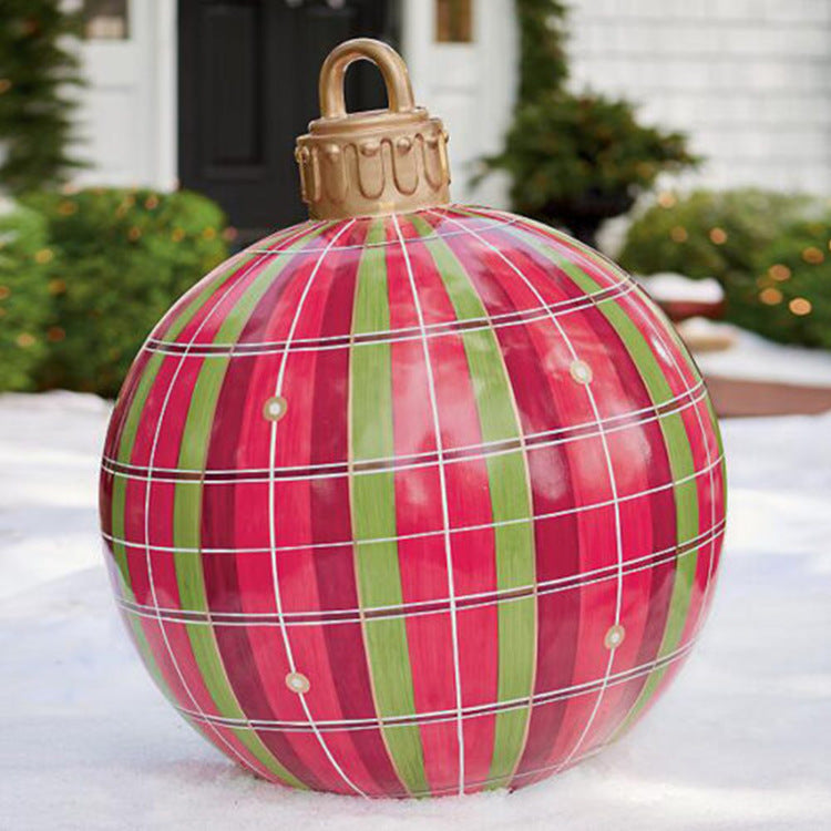Large Christmas Decoration Balls for Festive Outdoor Displays