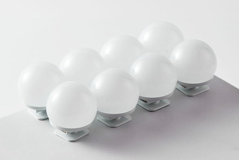Hollywood LED Makeup Mirror Light – USB Powered 3‑Tone Vanity Fill Lights