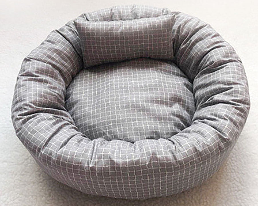 All Season Cotton Dog Pad – Soft Cozy Nest Bed Mat for Small Dogs Indoor Use