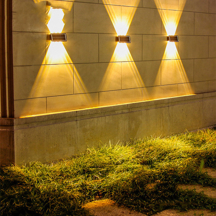 High Power Solar Wall Light – Waterproof Motion Sensor LED for Outdoor Security Lighting