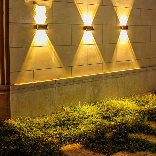 High Power Solar Wall Light – Waterproof Motion Sensor LED for Outdoor Security Lighting