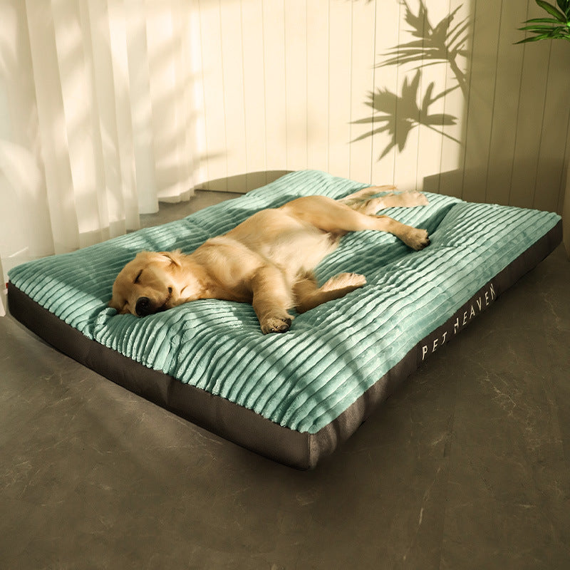 Warm & Breathable Pet Bed House – All Season Washable Dog & Cat Kennel Bed