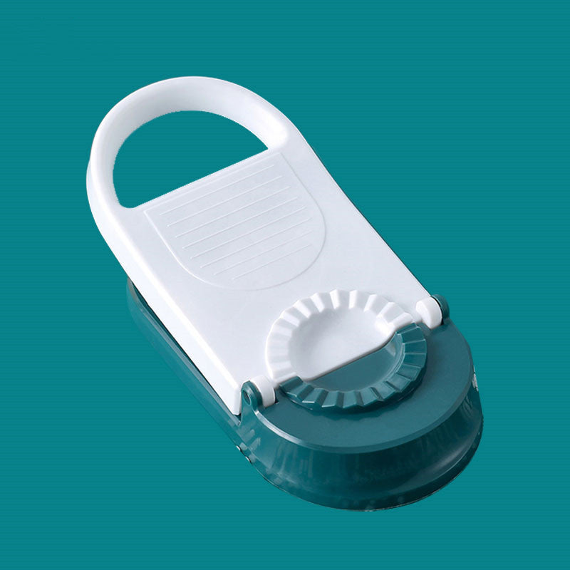 Manual Dumpling Maker Mold Press – 2-in-1 Kitchen Tool for Fast Dough Wrapper Making