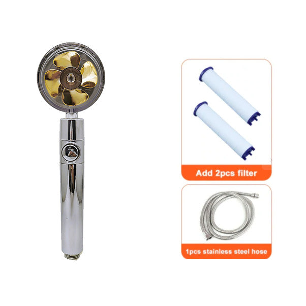 Luxury Rotating Shower Head – High Pressure, Water-Saving, Bathroom Upgrade