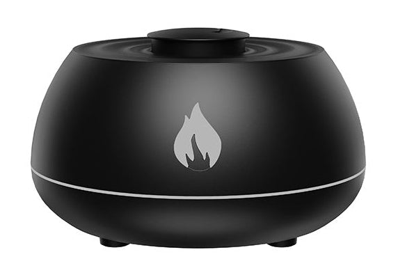 Portable Flame Humidifier – Essential Oil Diffuser for Relaxation & Sleep
