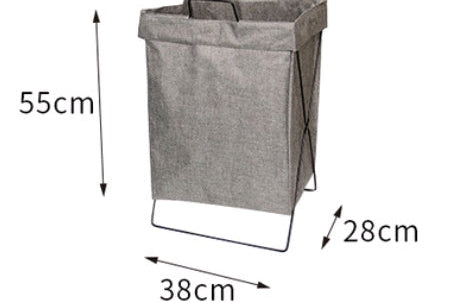 Large Laundry Basket – Foldable Fabric Hamper for Clothes & Storage