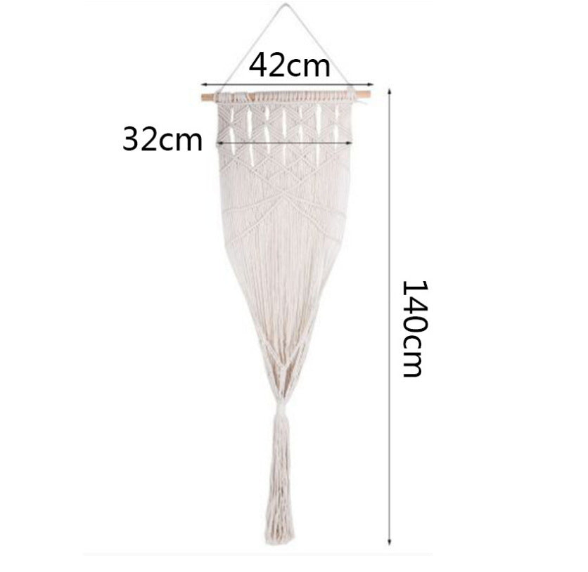 Macrame Hanging Pet Swing – Cozy Perch for All Seasons