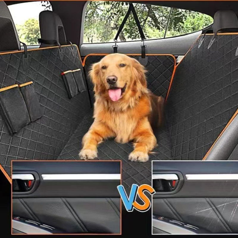 Dog Car Seat Protector – Waterproof Rear Seat Cover for Clean & Safe Pet Travel