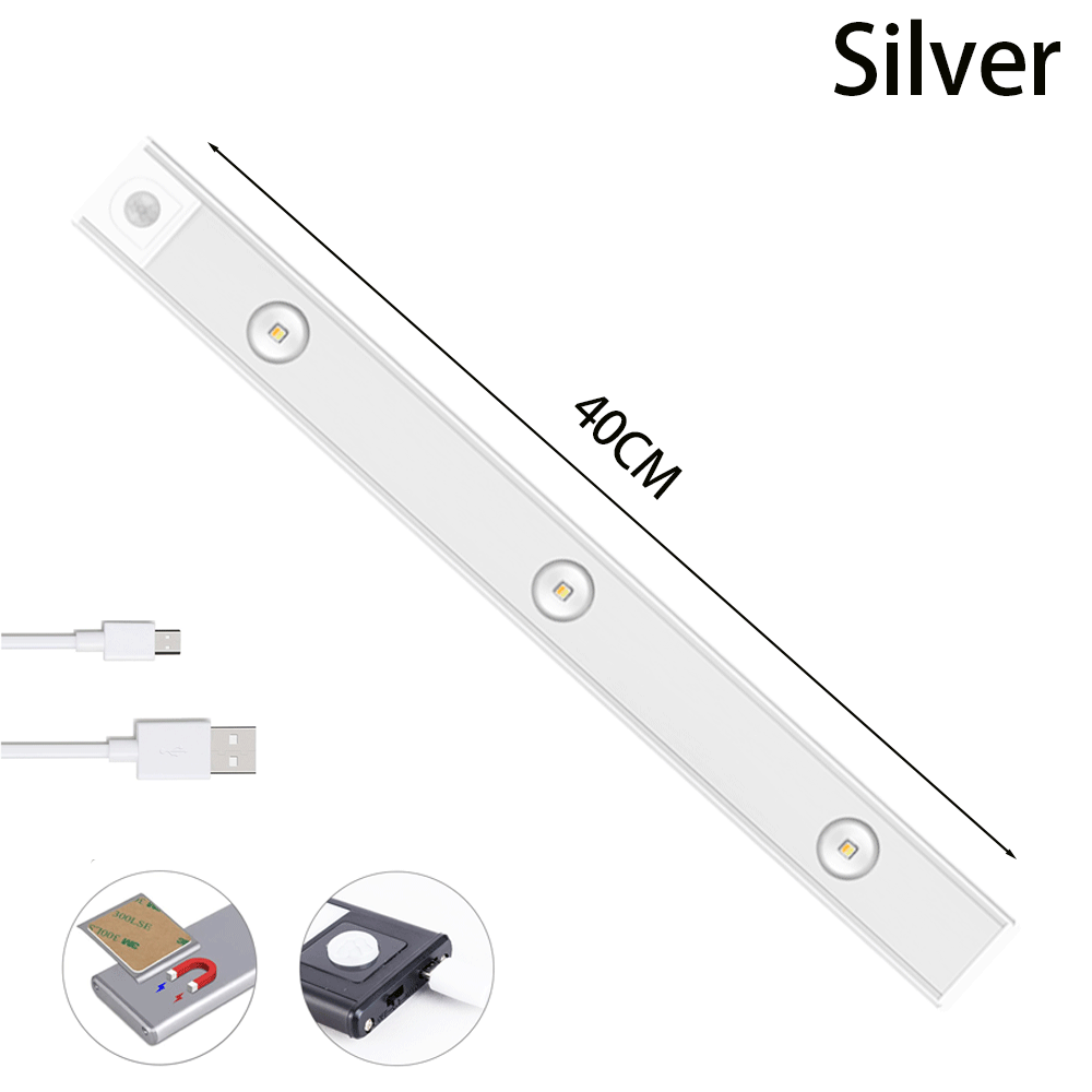 Best Motion Sensor LED Light – Wireless USB Rechargeable Closet & Cabinet Lighting