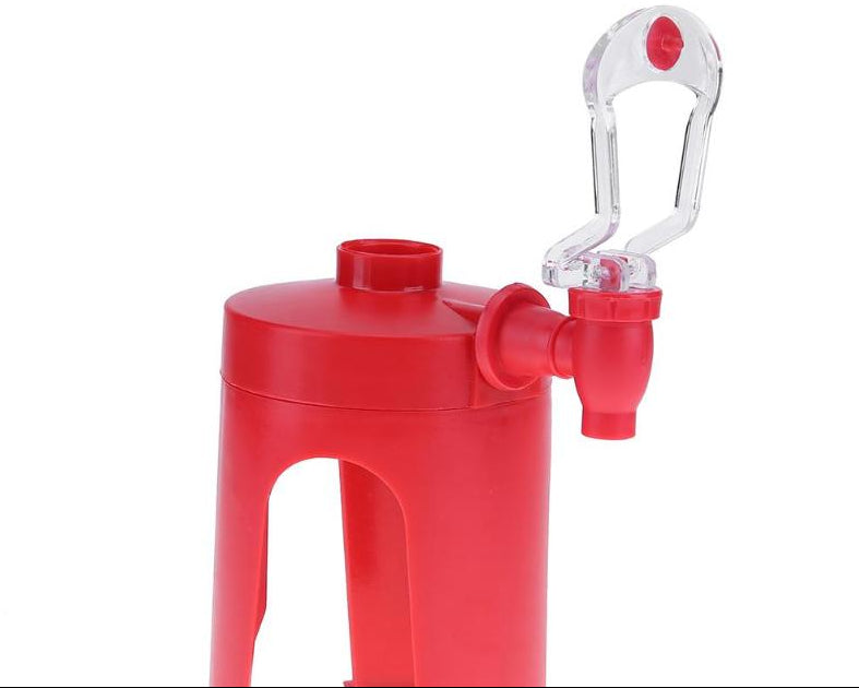 Portable Drink Dispenser Bottle – Easy Pour Soda & Water for Home Bar Setup