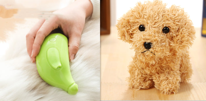 3-in-1 Pet Steam Brush for Dogs & Cats | Steam Spray Grooming Comb