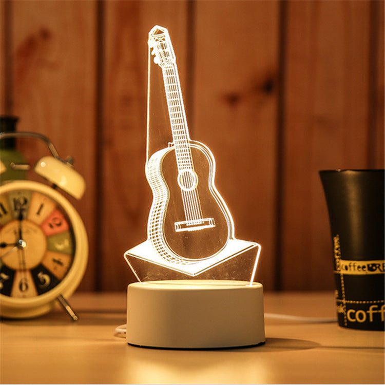 Creative Bedroom Night Light LED – Bedside Lamp for Relaxing Sleep & Home Decor
