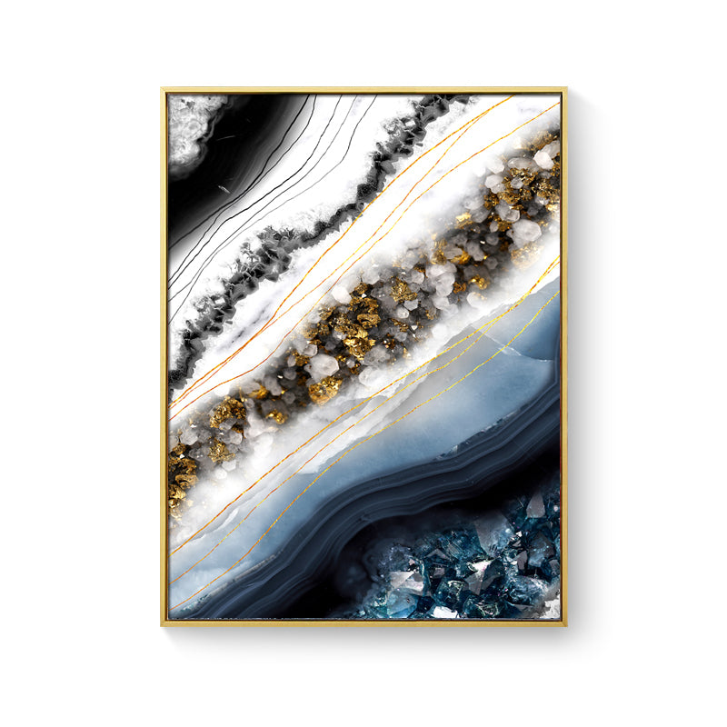 Minimalist Marble Wall Art Canvas – Modern Abstract Decor for Living Room & Bedroom