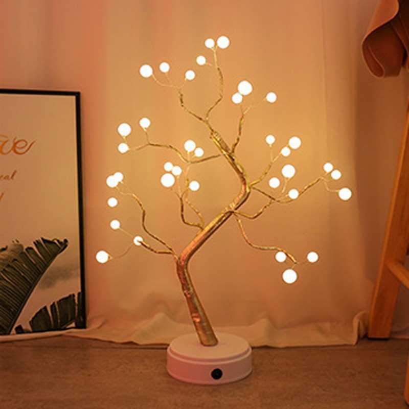 Christmas Pearl Tree Light – Warm, Magical Night Glow