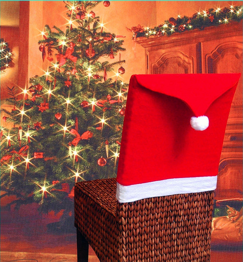 Christmas Dining Chair Covers – Simple, Cheerful Holiday Touch