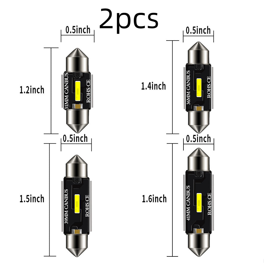 Car Interior LED Reading Light – USB Adjustable Clip Auto Night Lamp