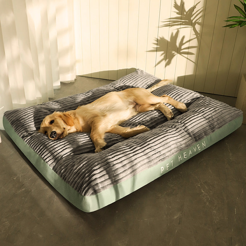 Warm & Breathable Pet Bed House – All Season Washable Dog & Cat Kennel Bed