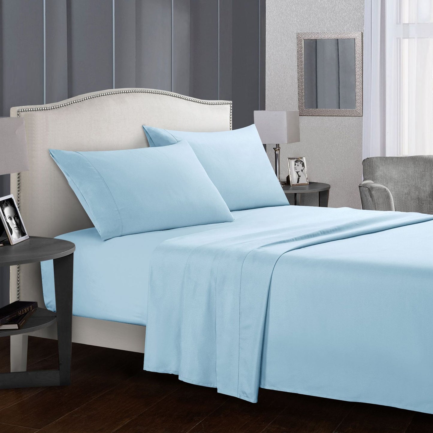 Soft 4-Piece Bedding Set – Comfortable Bed Sheets for Cozy & Relaxing Sleep