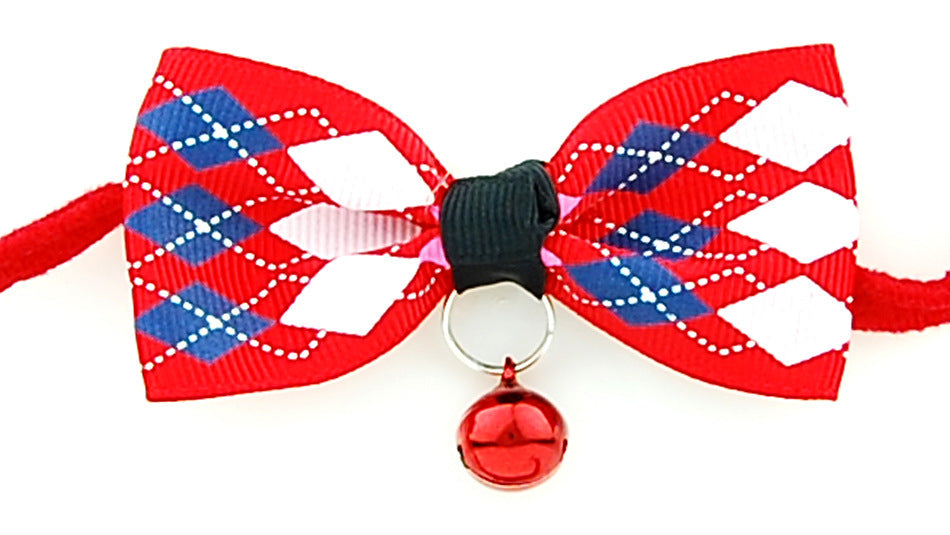 Fashion Pet Bow Tie – Cute Dog & Cat Collar Accessory for Everyday Style
