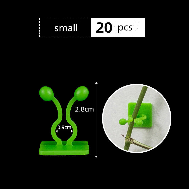 Garden Plant Climbing Clips – Self Adhesive Wall Fixer for Vines, Flowers & Green Plants