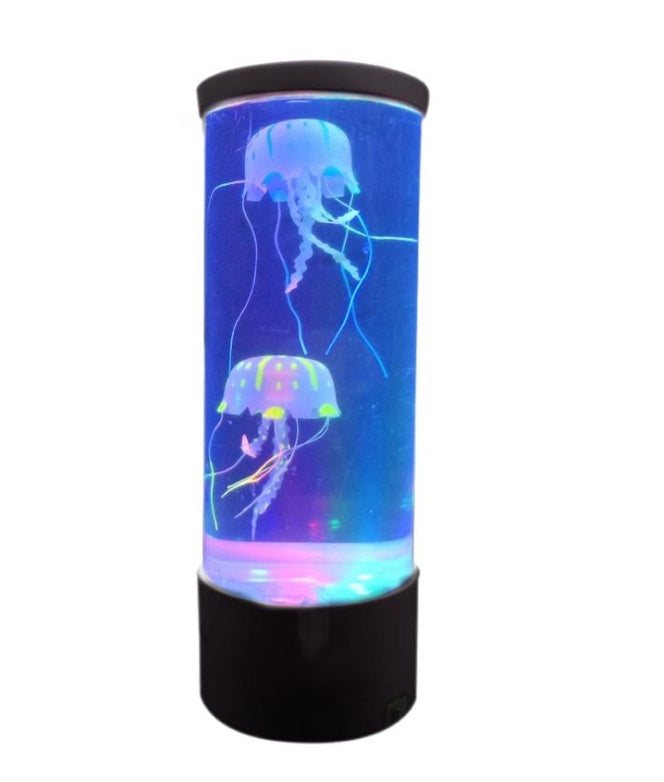 LED Jellyfish Night Lamp – USB Desk Light for Bedroom