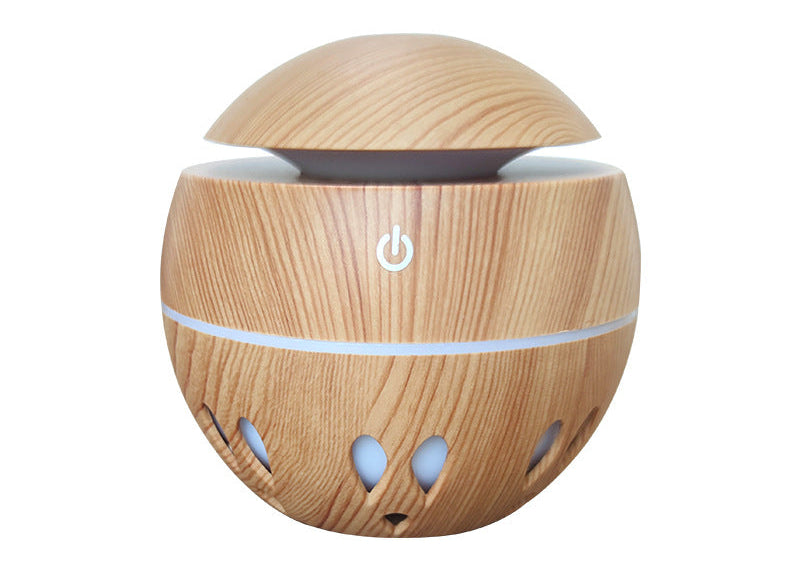 Essential Oil Diffuser Humidifier USB – Ultrasonic Air Purifier with 7-Color LED Night Light
