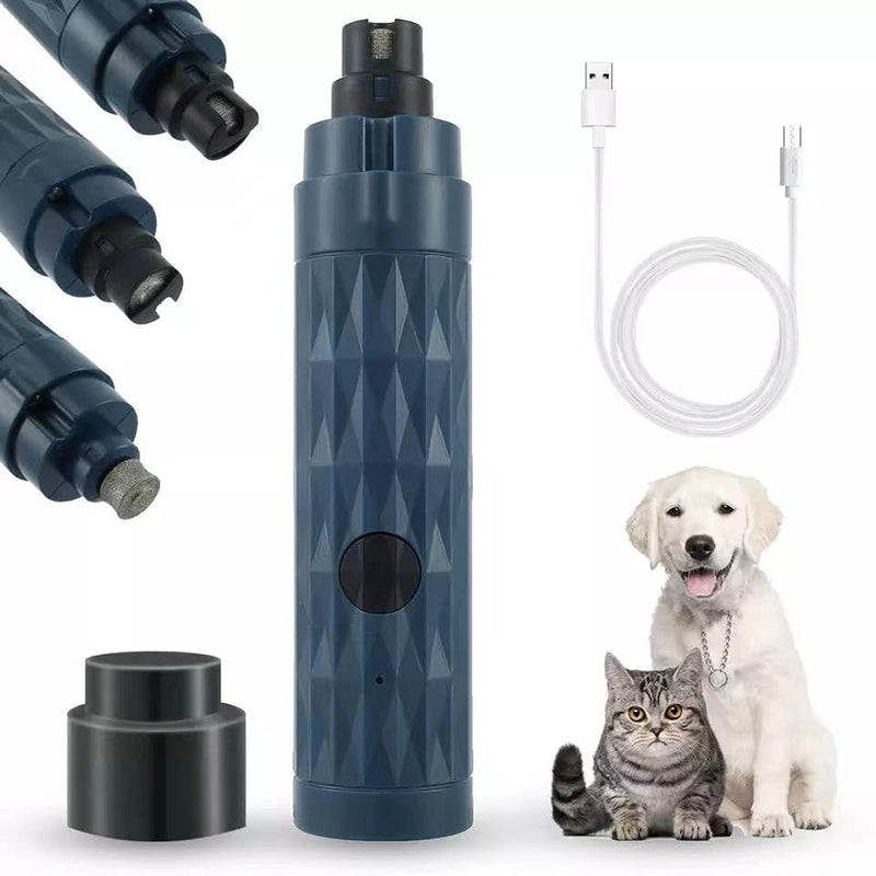 Smart Pet Nail Grinder – Electric Dog & Cat Nail Trimmer with LED Light for Easy Grooming