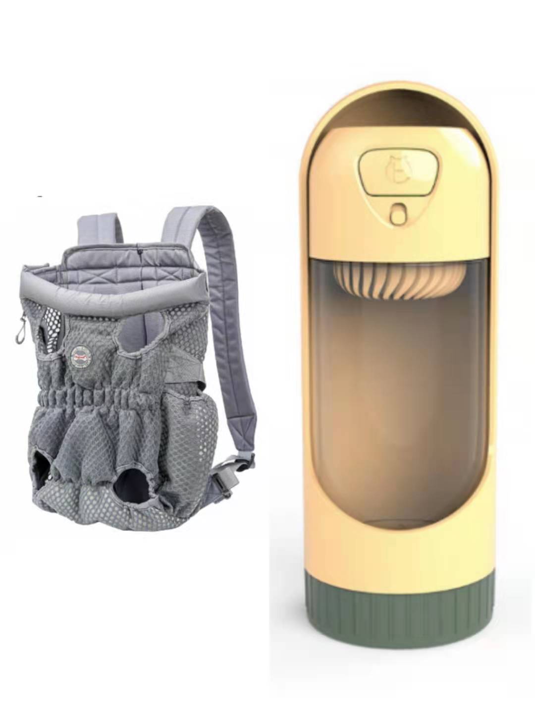 Outdoor Pet Backpack – Hands-Free Travel Bag for Small Dogs & Cats